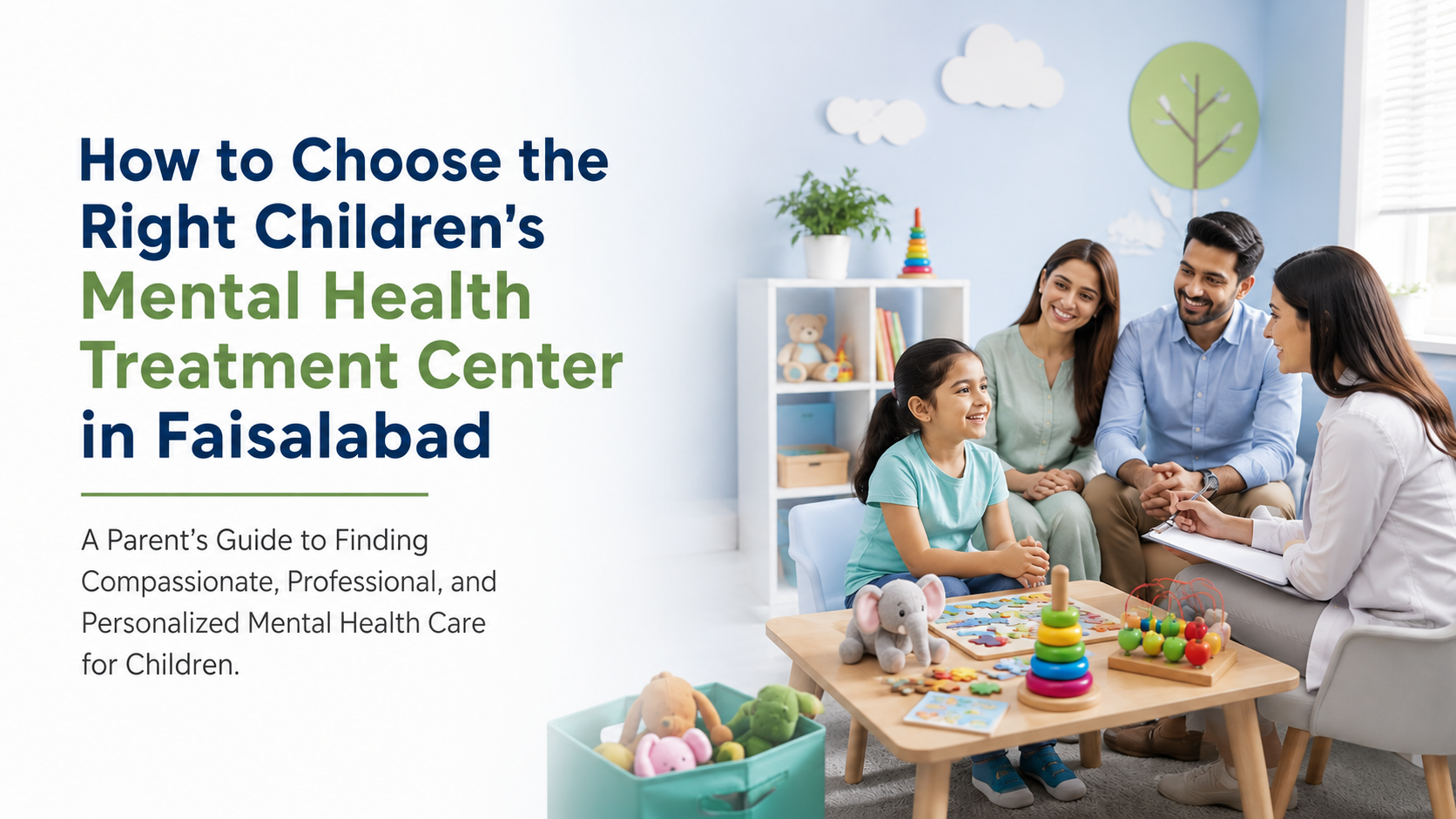 Children's Mental Health Treatment Center in Faisalabad